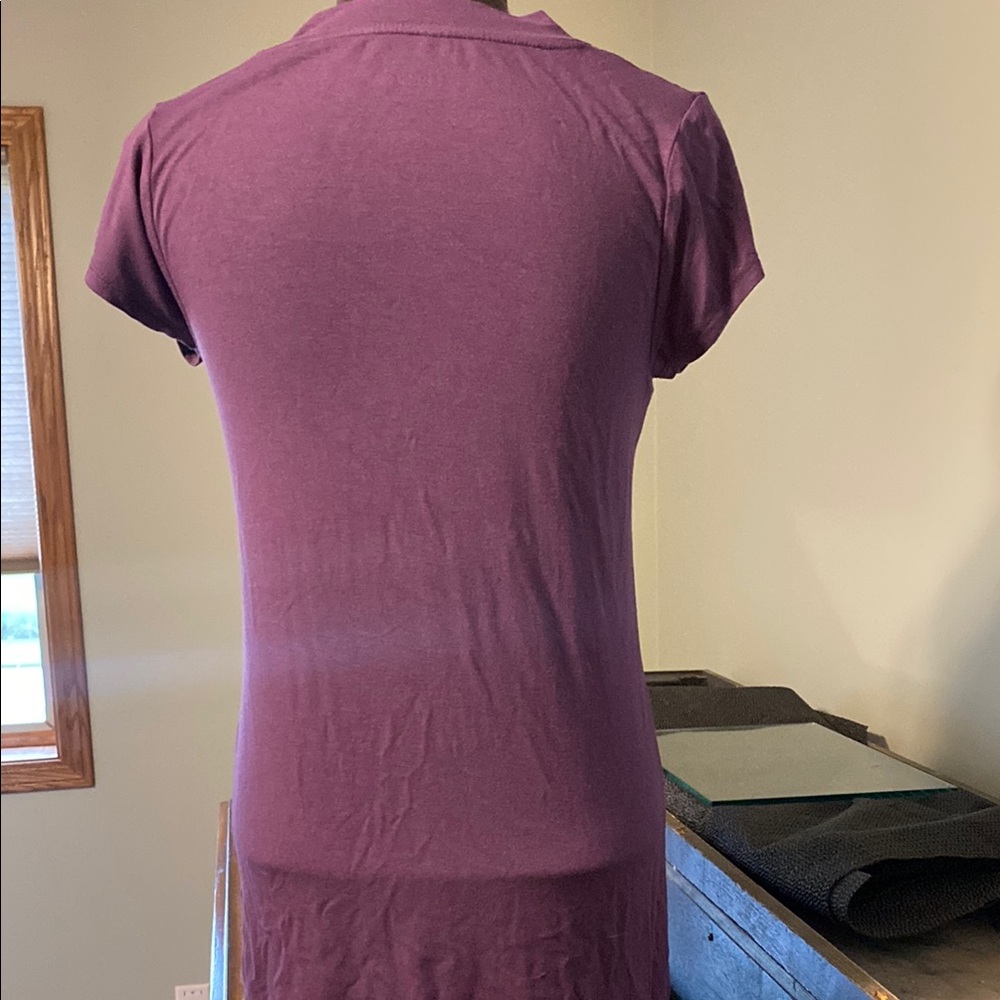 Merona Pink Fitted Short Sleeve T-Shirt - Picture 2 of 4